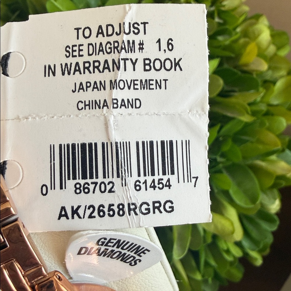 ANN KLEIN ROSE GOLD-TONE WATCH 🌟NWT🌟 - Picture 7 of 13